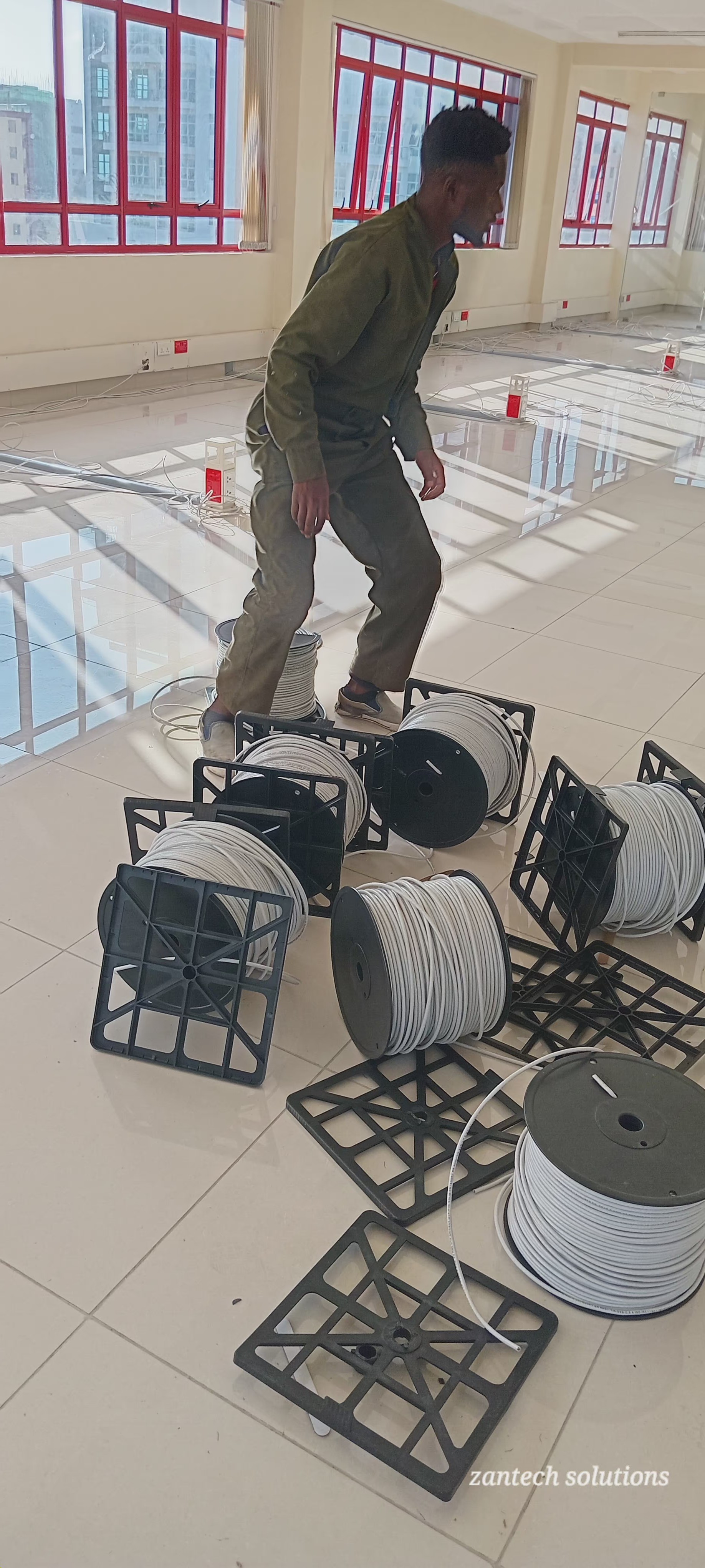Residential Security Installation